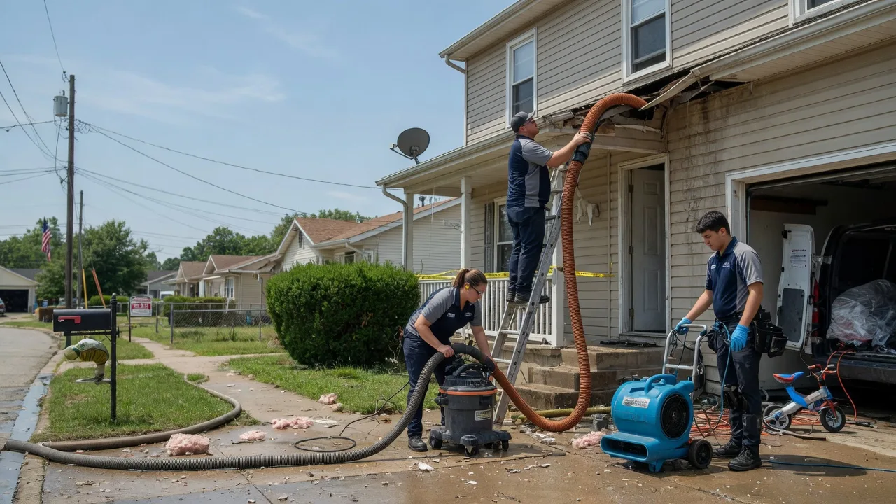 Water Damage Restoration in Shepardsville, IN near me